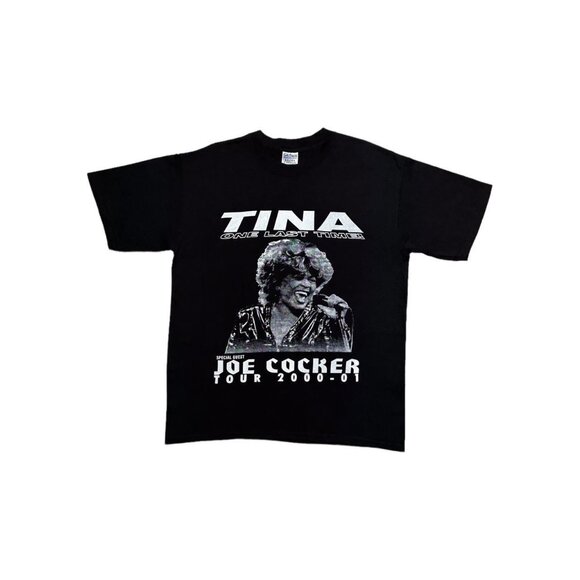 Vintage Tina Turner One Last Time Tour T-Shirt - Picture 1 of 6